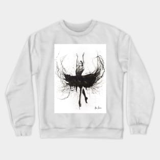 The Black Swan Ballerina Crewneck Sweatshirt